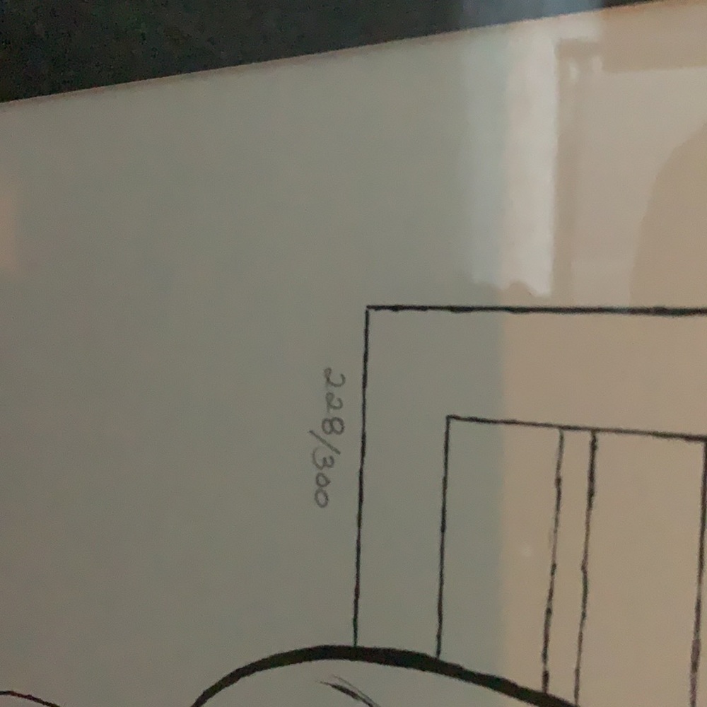 Al hirshfeld tv show law and order lithograph - Picture 3 of 7